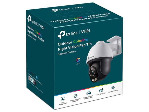 Cámara de Vigilancia IP TP-Link VIGI C540s de 4MP (2688 x 1520), IR hasta 30m, Micrófono incorporado, IP66, Soporta MicroSD hasta 256GB (No incluye memoria).