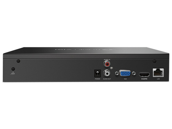 NVR TP-Link VIGI NVR1016H de 8 MP, 16 Canales IP, Salida de Video HDMI (4K), VGA, No Incluye Disco Duro, Color Negro.