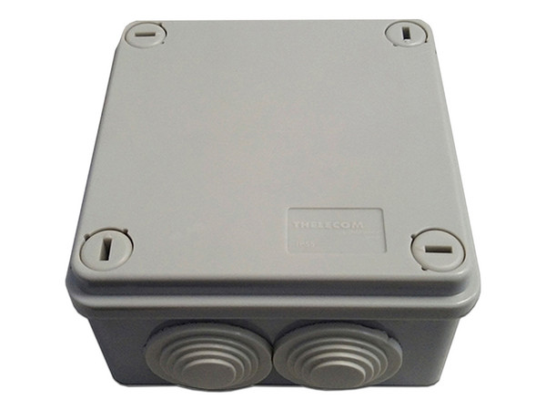 Caja Thorsman Para CCTV, 6 Entradas, IP55, Resistencia al Impacto IK08, ABS.