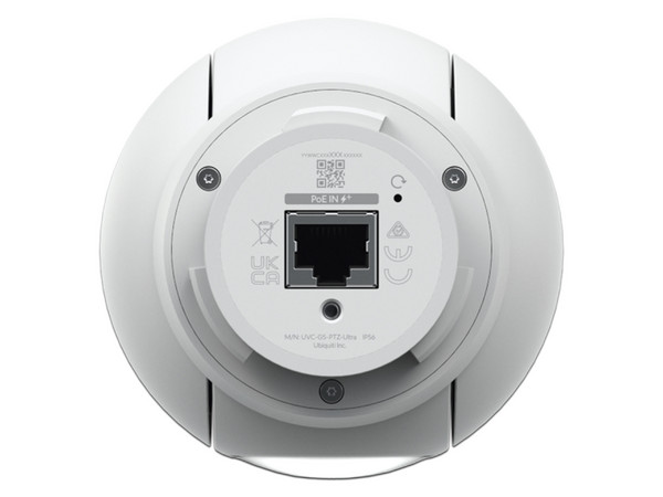 Cámara PTZ Ubiquiti UVC-G5-PTZ de 4MP (2688 x 1512 ), IR hasta 20m, IP66, Color Blanco.