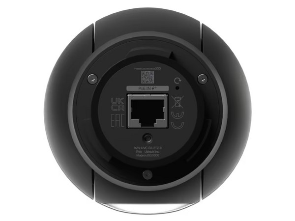 Cámara PTZ Ubiquiti UVC-G5-PTZ-B de 4MP (2688 x 1512), IR Hasta 20m, IP66. Color Negro.