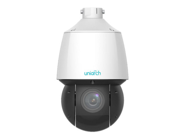 Cámara PTZ Tipo Domo Uniarch IPC-P413-X20K de 3MP (2304 x 1296), Lente de 5mm, IR hasta 100m, IP66, Color Blanco.