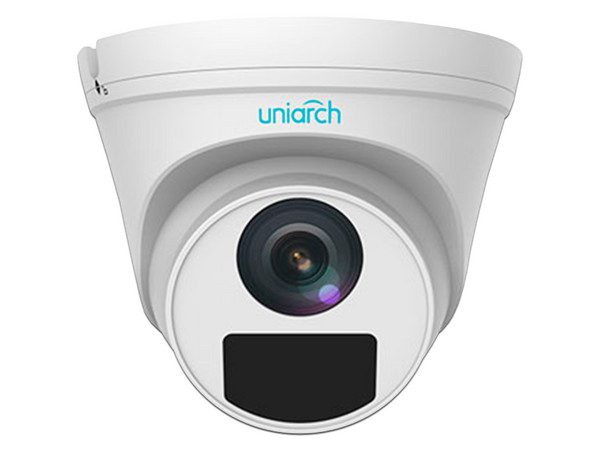 Cámara de Vigilancia tipo Domo Uniarch IPC-T122-APF28K de 2MP (1920 x 1080), IR hasta 30m, IP67, Soporta MicroSD hasta 128GB (No incluye memoria).