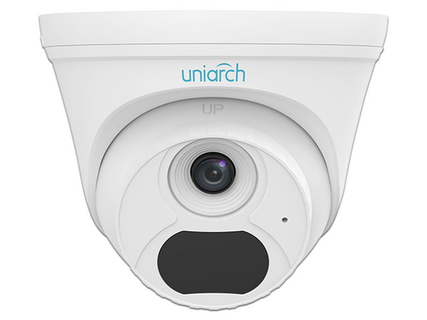 Cámara Uniarch IP Tipo Turret, Modelo IPC-T132-AF28-ECO, Resolución 2 MP.