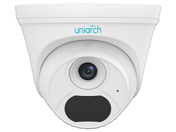 Cámara Tipo Domo Uniarch IPC-T134-AF28-ECO de 4MP (1920 x 1080), Lente de 2.8mm, IPV4, Color Banco.