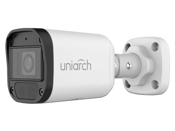 Kit de Videovigilancia Uniarch KIT-104F, Incluye DVR de 4 Canales, 4 Cámaras Tipo Bala de 2MP (1920 x 1080), 4 Cables Pre Ponchados y Fuente de Poder.