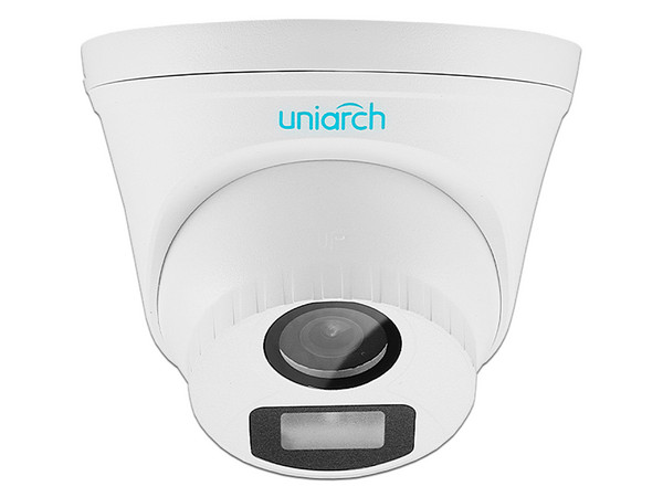Cámara de Vigilancia Tipo Domo Uniarch UAC-T115-F28-W de 5MP (2880 x 1620), Lente Fijo 2.8mm, IR de hasta 20m, IP67, Color Blanco.
