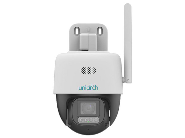 Cámara de Vigilancia IP PT Uniarch UHO-P3C-M5F4 de 5MP (2880 x 1620), IR hasta 30m, Incluye micrófono y altavoz, Wi Fi, Soporta MicroSD hasta 256GB (No incluye memoria).