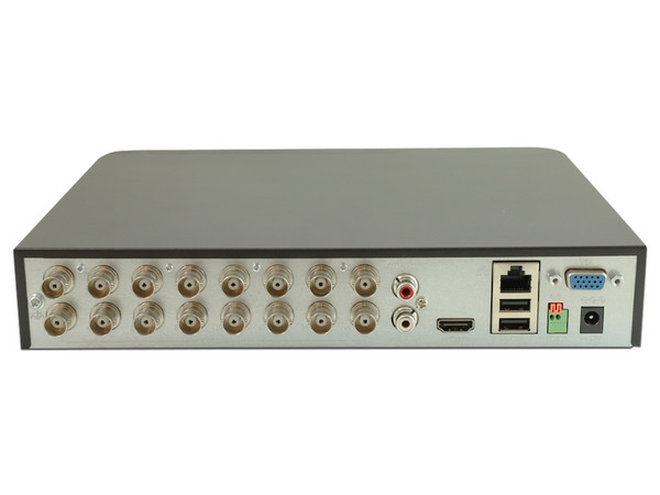 DVR Pentahibrido Uniarch  XVR-116G3 de 16 Canales, hasta 5MP, 8 canales IP, Puerto SATA hasta 8TB (No incluye disco duro).