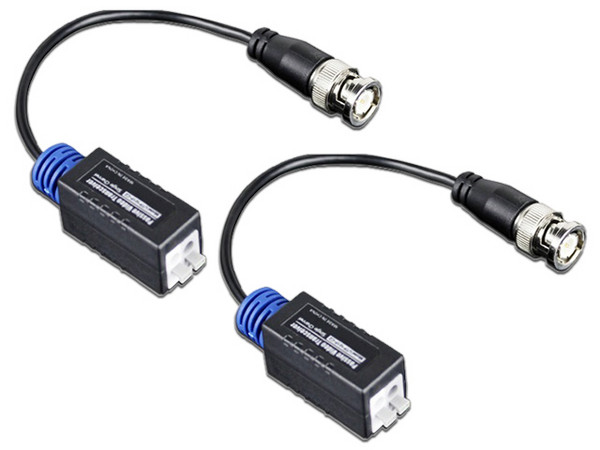 Par de Transceptores pasivos Utepo, Resolución hasta 4K, Soporta HDCVI/TVI/AHD/CVBS,