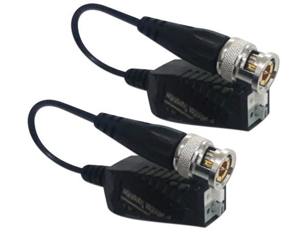 Paquete de 8 pares de transceptores UTEPO UTP101PHD408, Push, HDCVI, HDTVI, CVBS, 250 M a  720p, 200 M a  1080p, 150 M a 4 MP a 4 MP.