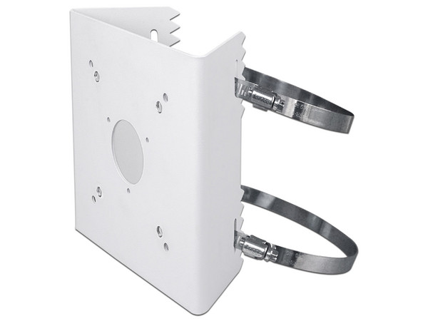 Soporte para cámaras Vivotek AM-312 para montaje en poste, Color Blanco.