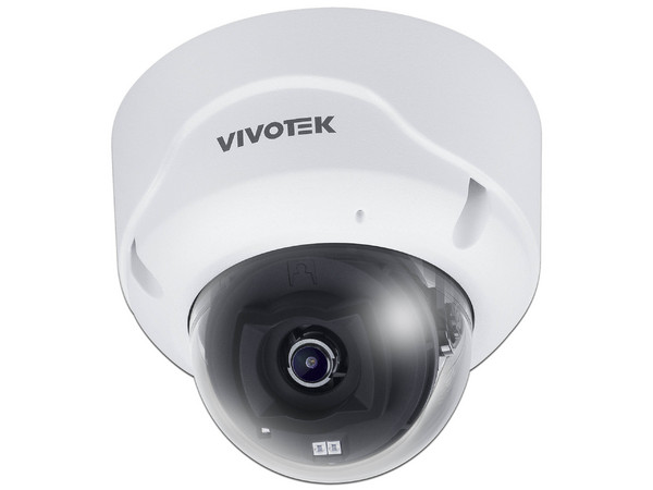 Cámara IP Tipo Domo Vivotek FD9389-EHV-V3 de 5MP (2560 x 1920), Lente de 2.8mm, IR hasta 40m, Micrófono Integrado, IP66, Color Blanco.