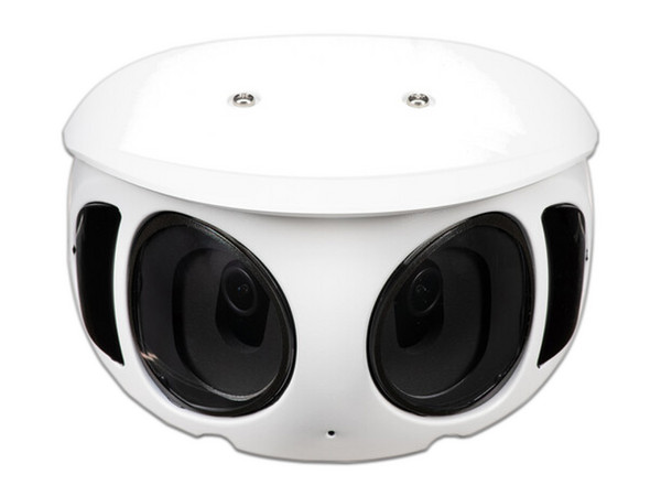 Cámara de Vigilancia IP Paronímica Vivotek MS9390-EHV-v2 de 8MP (4864 x 1632), Lente de 2.8, IR Hasta 20m, IP66, Micrófono Integrado, Visión SNV, Color Blanco.
