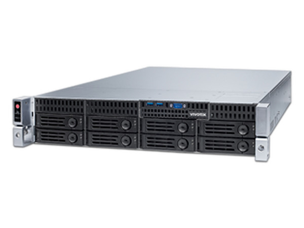 NVR Vivotek NR9581-v3 e 32 Canales, HDMI, DisplayPort, 2.5 Gigabit LAN, 8 Bahías de almacenamiento (No incluye discos duros).