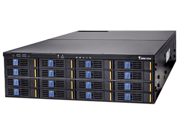NVR Vivotek NR9682 de 64 Canales IP, 16 bahías, rack 3U.