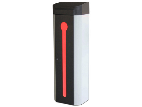 Gabinete Wejoin para Barrera de Estacionamiento LED, Acero inoxidable, IP44. Color Negro.