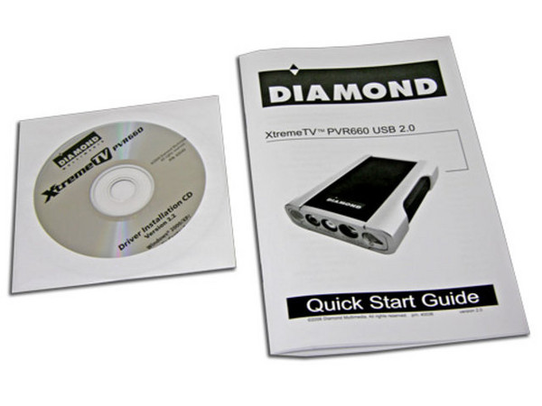 Dispositivo Diamond Xtreme TV USB 2.0, Captura de Video y Sintonizador de TV con Control Remoto.