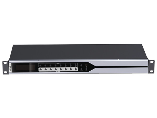 Matricial de Vídeo Epcom TT818 con 8 Entradas y 8 Salidas en HDMI, 4K 60 Hz, RS232, Especial para centros de Monitoreo.
