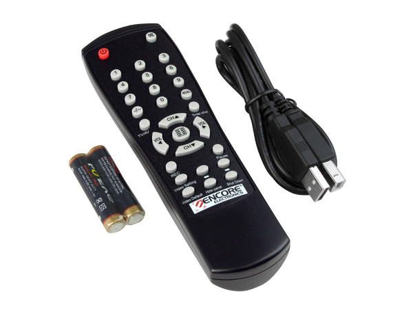 Tarjeta Externa Encore TV Tuner Pro, Sintonizador de TV y Captura de Video con Control Remoto. USB 2.0