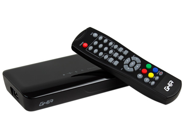 Sintonizador de TV digital GHIA con grabación USB.