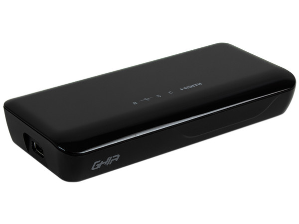 Sintonizador de TV digital GHIA con grabación USB.