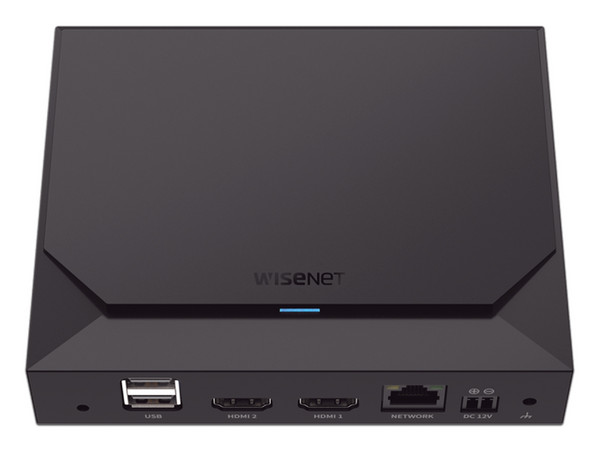 Decodificador de Vídeo Hanwha SPD-152 de hasta 8MP, 2 Salidas HDMI, 4K y 1080p, 64 Canales. Color Negro.