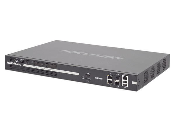 Decodificador de Vídeo Hikvision DS-6908UDI(C) de 8 Salidas HDMI, 4K, Hasta 128 Canales, Color Negro.