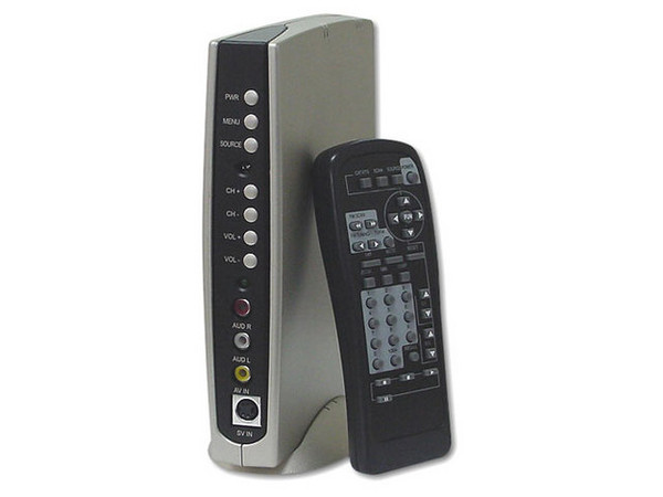 Sintonizador de TV externo Combo TVBOX para ver TV en monitor CRT o LCD Incluye control remoto. Interfase USB 2.0