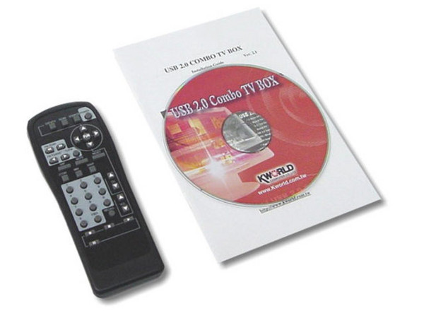 Sintonizador de TV externo Combo TVBOX para ver TV en monitor CRT o LCD Incluye control remoto. Interfase USB 2.0