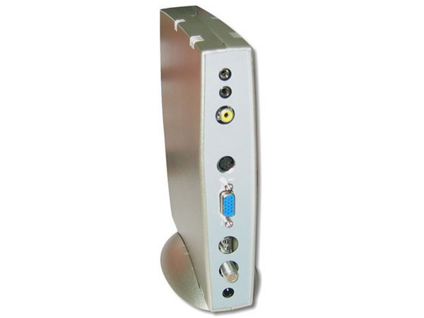 Sintonizador de TV externo para ver TV en monitor CRT o LCD Incluye control remoto