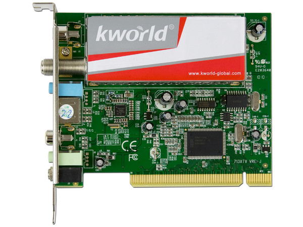 Tarjeta Kworld PCI Analog TV Card Lite, Captura de Video, Sintonizador de TV con Control Remoto. PCI