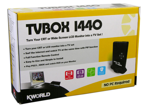 Sintonizador de TV Externo para ver TV en Monitor sin necesidad de una PC