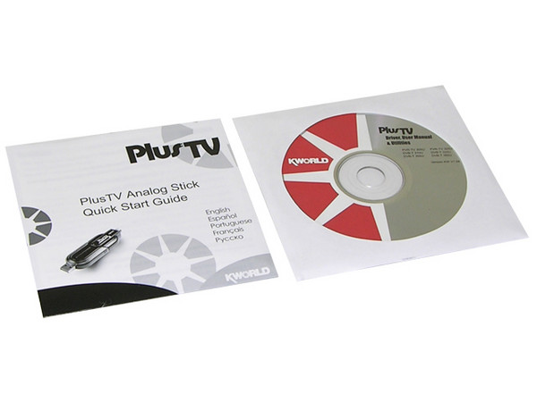 KWORLD PlusTV Analog USB, Sintonizador de TV (NTSC) y Captura de Video. Externo USB 
