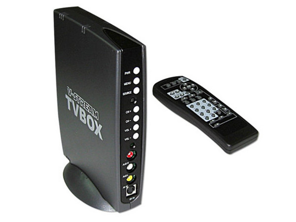 Sintonizador de TV externo LCD TV BOX para ver TV en monitor CRT o LCD en Alta Resolución 1280x1024 60-75 Hz