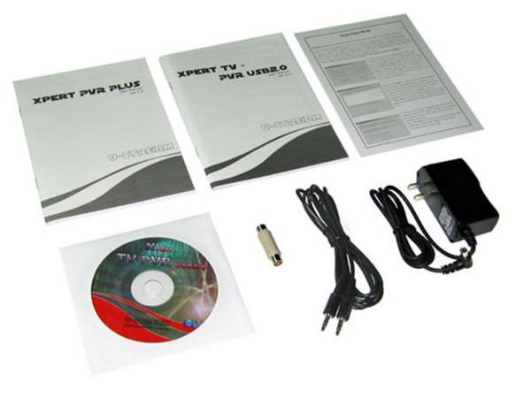 Capturador y Sintonizador de TV Externo PVR USB2.0 para ver TV en monitor y capturar video, Incluye control remoto, USB 2.0