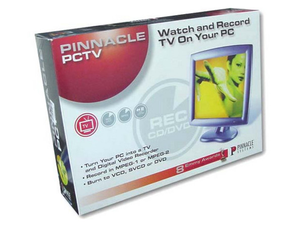 T. de Captura de Video Pinnacle PC-TV con Control Remoto
