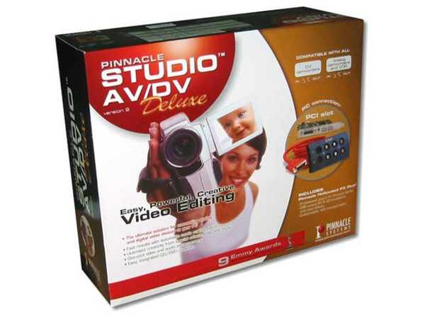 T. de Captura de Video PINNACLE Studio AV/DV Deluxe versión 9