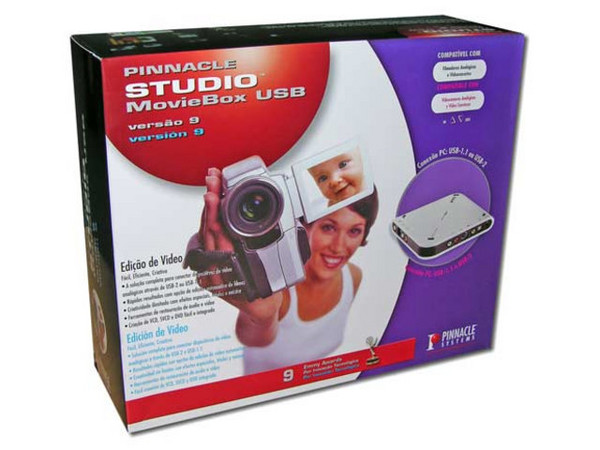 T. de Captura de Video Pinnacle Studio Moviebox USB Versión 9