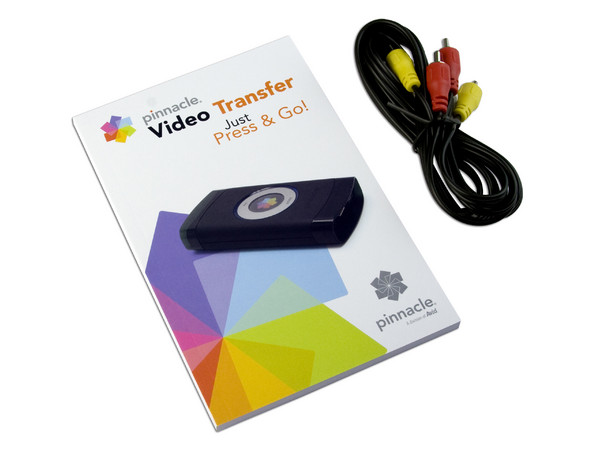 Pinnacle Video Transfer, Captura Video sin necesidad de una PC codificación de alta calidad MPEG-4 en H.264 a una Resolución de hasta 720x480