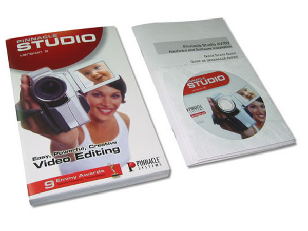 T. de Captura de Video PINNACLE Studio AV/DV versión 9