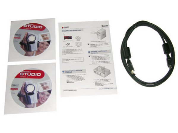 T. de Captura de Video Pinnacle Dazzle DV Clip, PCI, Interfase 1394/FireWire