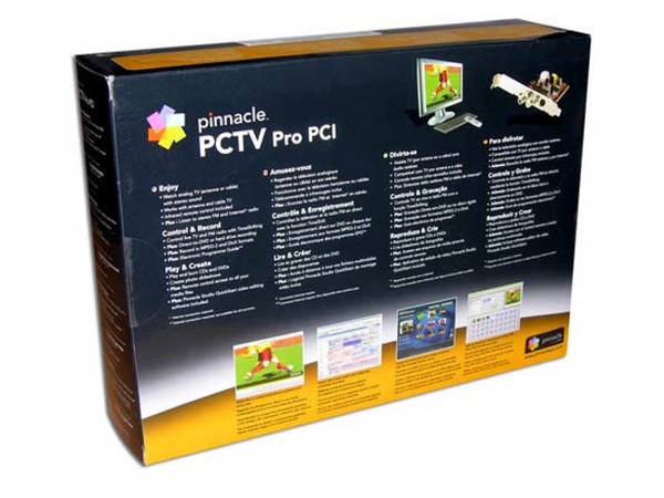Tarjeta de Captura de Video Pinnacle PCTV Pro PCI, Sintonizador de TV y de Radio FM con Control Remoto.