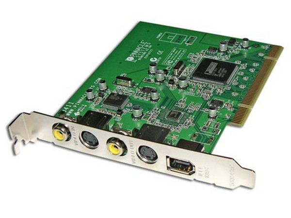 Tarjeta de Captura Pinnacle Studio 500-PCI  para Video Camaras Digitales y Analógicas