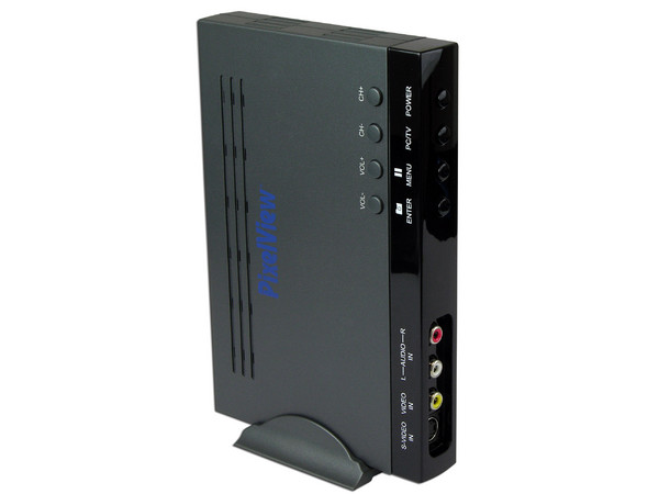 PixelView Combo USB 2 TV BOX , Sintonizador de TV (NTSC) y Captura de Video con Control Remoto. Externo USB.
Puede ver TV en un Monitor sin necesidad de una PC