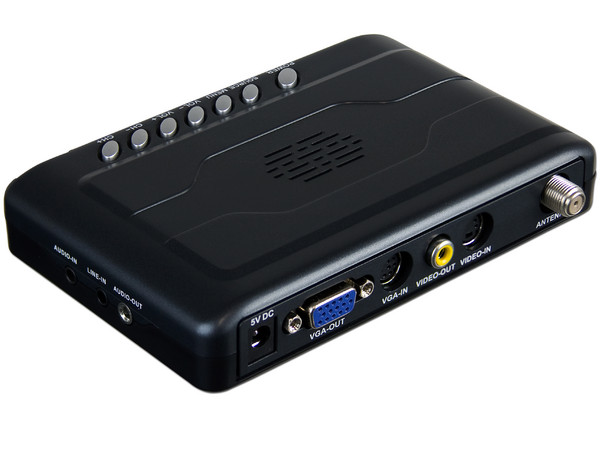 Sintonizador de Televisión Sabrent Tuner Box  y Control Remoto. Externo