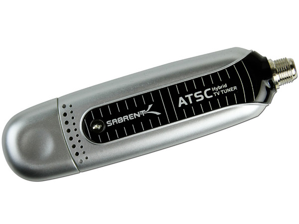 Sintonizador y Grabador de TV Sabrent con Control Remoto. USB 2.0
