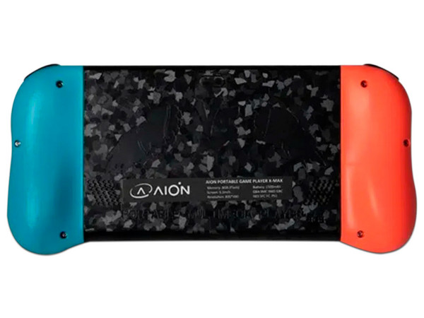 Consola Portátil AION X-MAX NEON, 6800 Juegos, 8GB, Mini HDMI.
