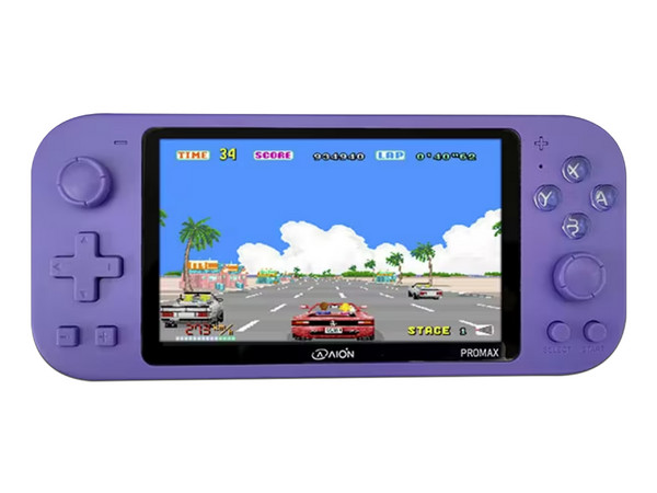 Consola Portátil Aion X20 Pro Max, 14000 juegos, Lector MicroSD, Mini HDMI. Color Morado.