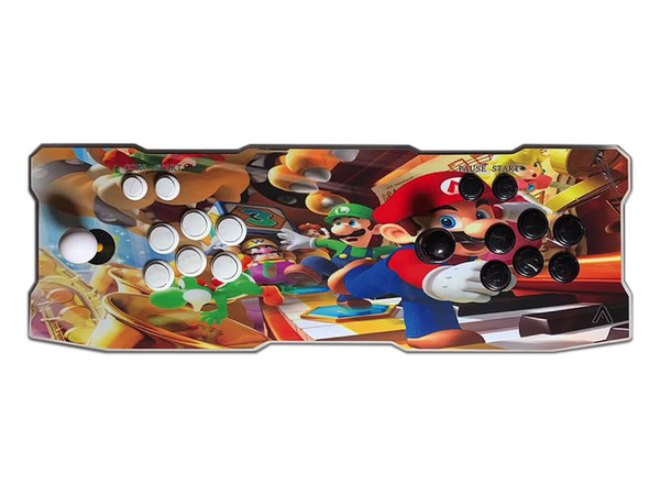 Consola Tablero Arcade AION M1-2P Mario World Multijugador, 6600 juegos Arcade, HDMI, VGA.